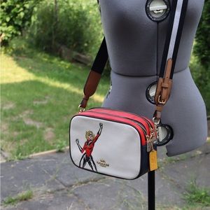 Coach X Marvel Captain Marvel Crossbody Bag